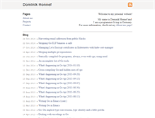 Tablet Screenshot of dominik.honnef.co